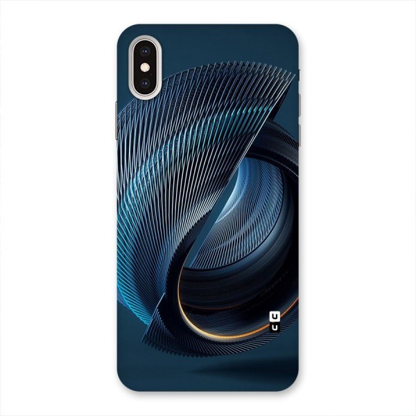 Digital Circle Pattern Back Case for iPhone XS Max