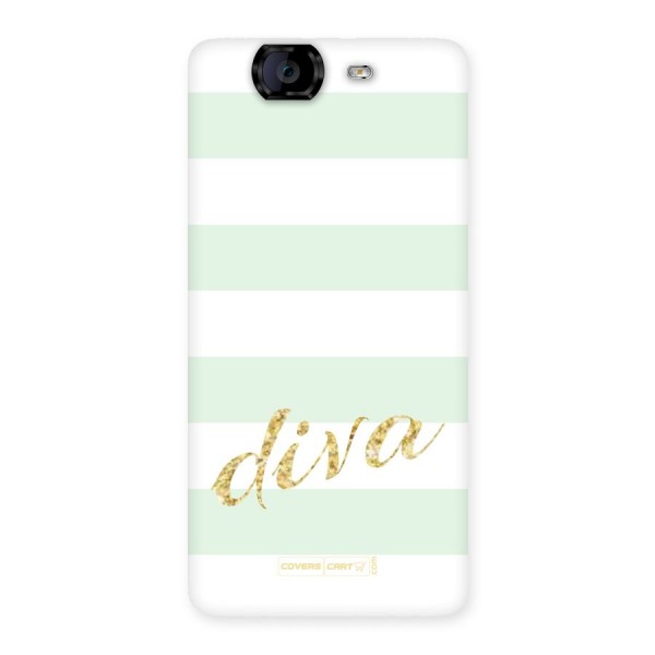 Diva Back Case for Canvas Knight A350