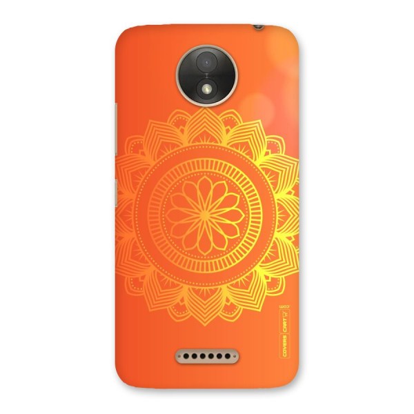 Diwali Rangoli Back Case for Moto C Plus