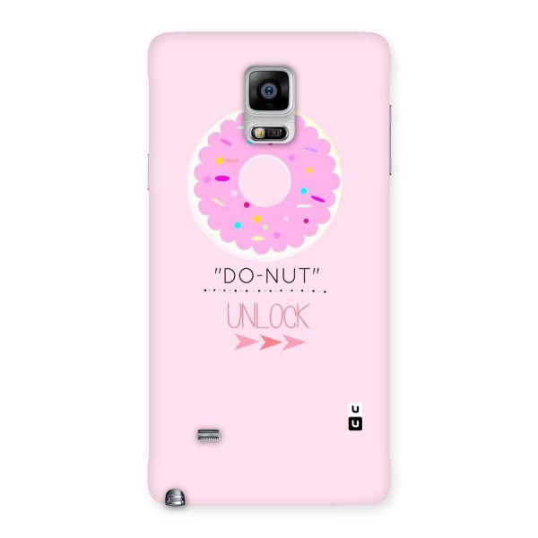 Do-Nut Unlock Back Case for Galaxy Note 4