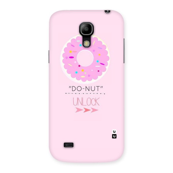 Do-Nut Unlock Back Case for Galaxy S4 Mini