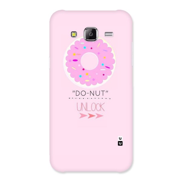 Do-Nut Unlock Back Case for Samsung Galaxy J5