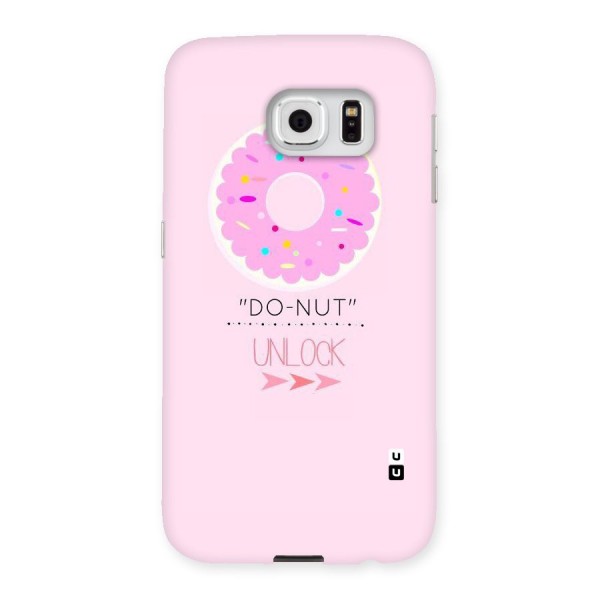 Do-Nut Unlock Back Case for Samsung Galaxy S6