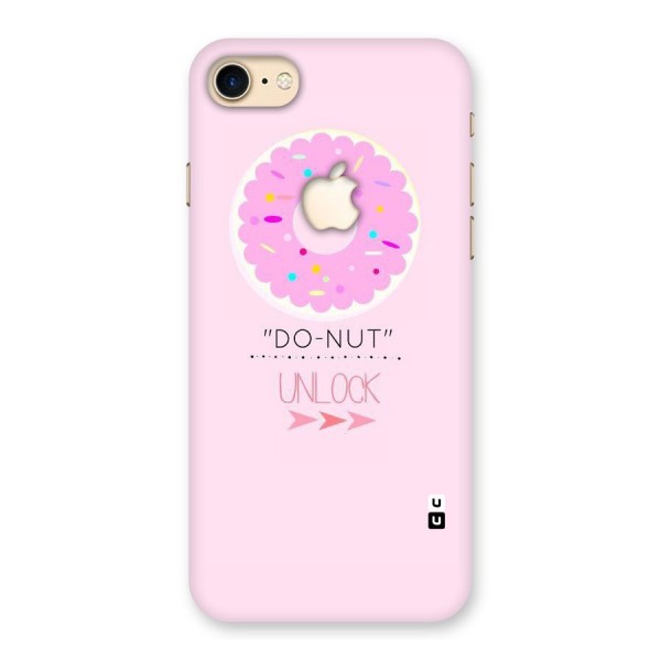 Do-Nut Unlock Back Case for iPhone 7 Apple Cut