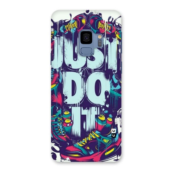 Do It Abstract Back Case for Galaxy S9