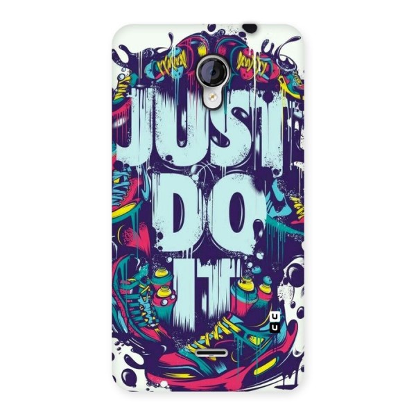 Do It Abstract Back Case for Micromax Unite 2 A106