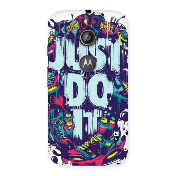 Do It Abstract Back Case for Moto E 2nd Gen