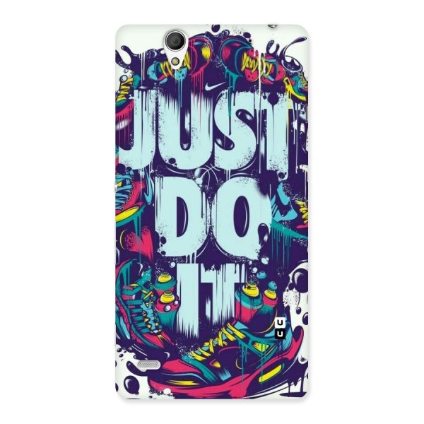 Do It Abstract Back Case for Sony Xperia C4