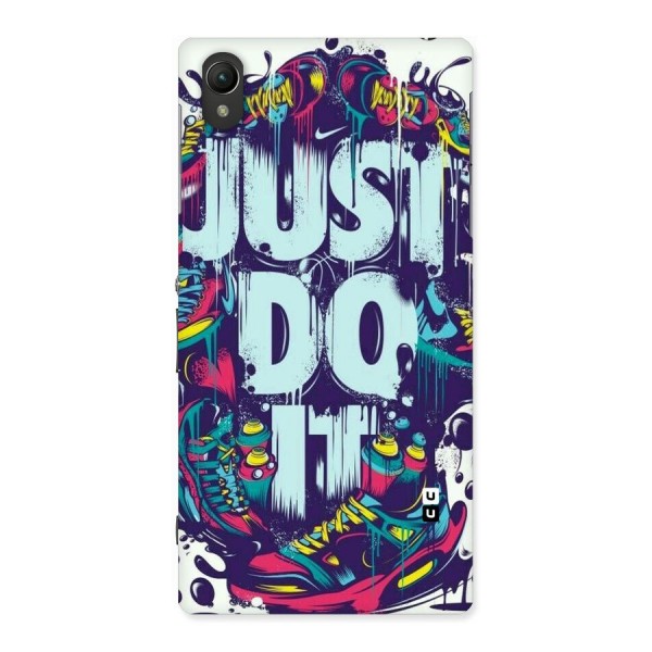 Do It Abstract Back Case for Sony Xperia Z1