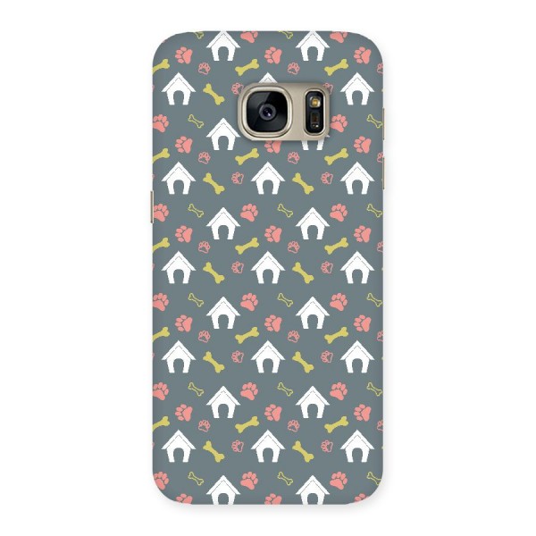 Dog Pattern Back Case for Galaxy S7