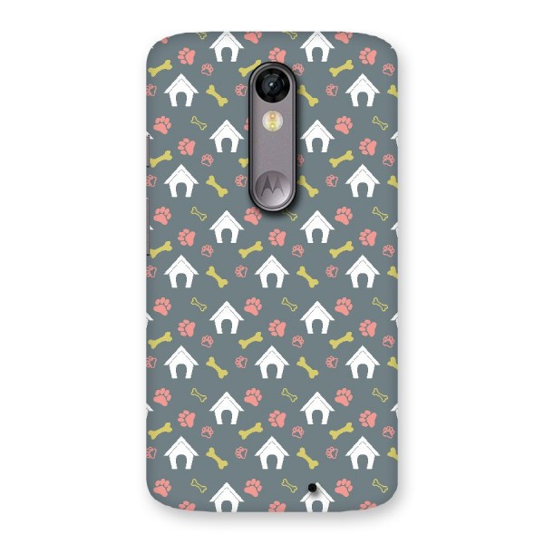 Dog Pattern Back Case for Moto X Force