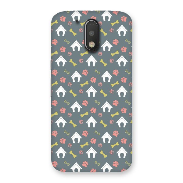 Dog Pattern Back Case for Motorola Moto G4