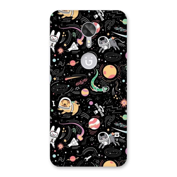 Dog Planetarium Back Case for Gionee A1