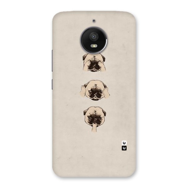 Doggo Moods Back Case for Moto E4 Plus