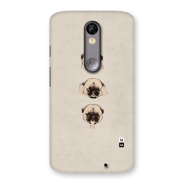 Doggo Moods Back Case for Moto X Force