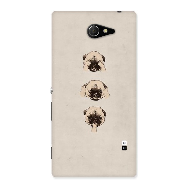 Doggo Moods Back Case for Sony Xperia M2