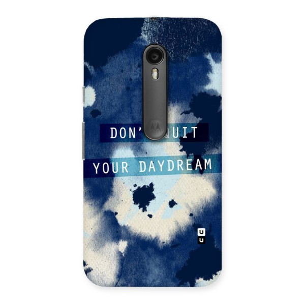 Dont Quit Back Case for Moto G3