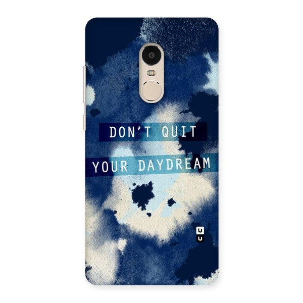 Dont Quit Back Case for Xiaomi Redmi Note 4