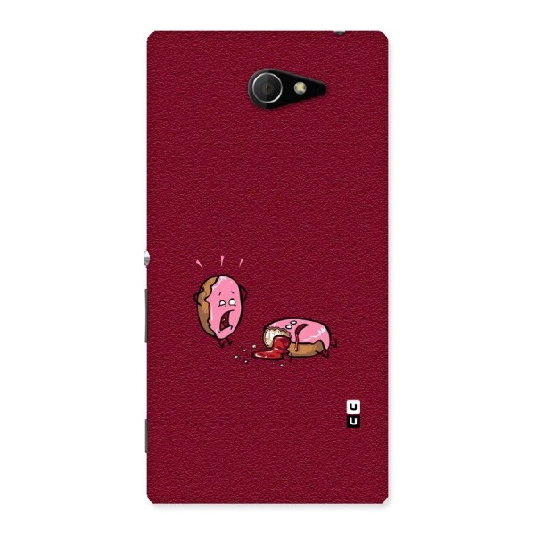 Donut Murder Back Case for Sony Xperia M2