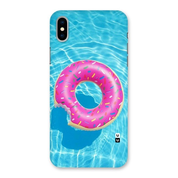 Donut Swim Back Case for iPhone X