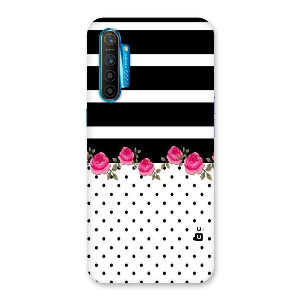 Dots Roses Stripes Back Case for Realme XT