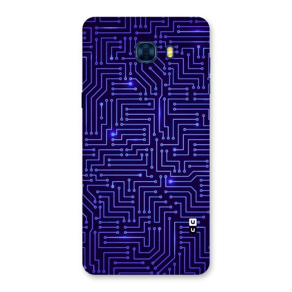 Dotting Lines Back Case for Galaxy C7 Pro