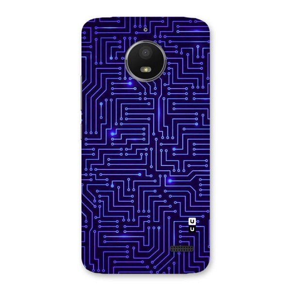 Dotting Lines Back Case for Moto E4