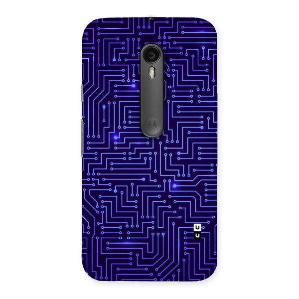 Dotting Lines Back Case for Moto G3