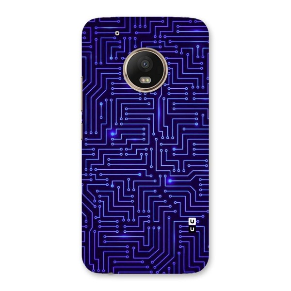 Dotting Lines Back Case for Moto G5 Plus