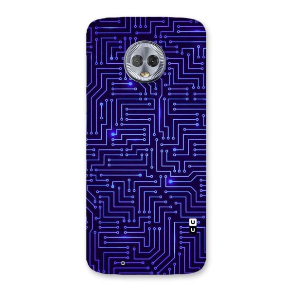 Dotting Lines Back Case for Moto G6