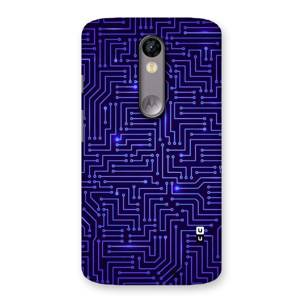 Dotting Lines Back Case for Moto X Force