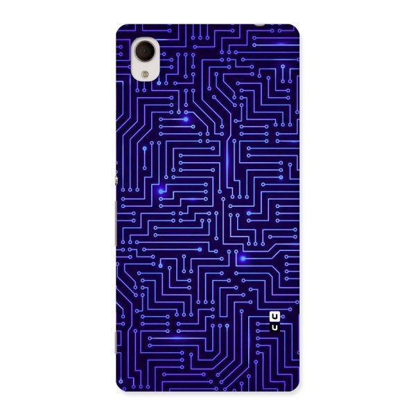 Dotting Lines Back Case for Xperia M4 Aqua