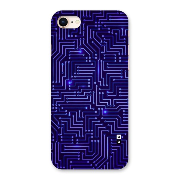 Dotting Lines Back Case for iPhone 8