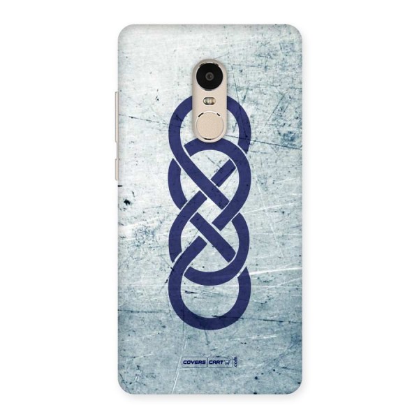 Double Infinity Rough Back Case for Xiaomi Redmi Note 4