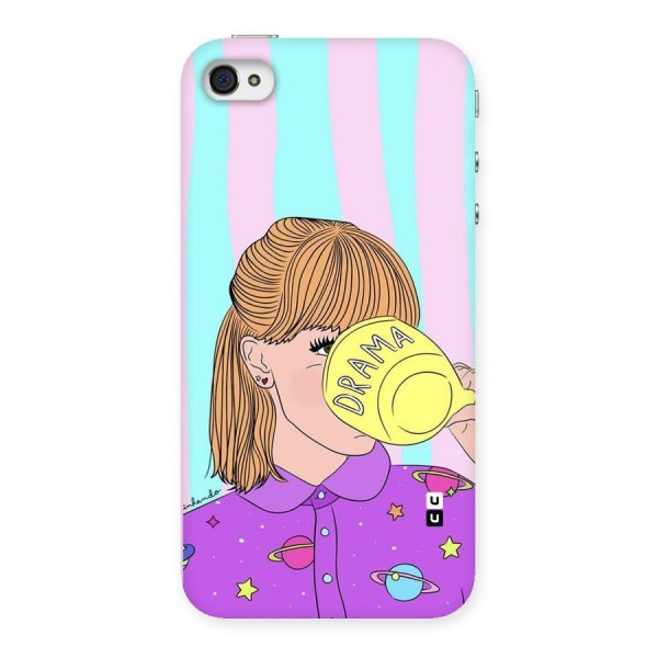 Drama Cup Back Case for iPhone 4 4s