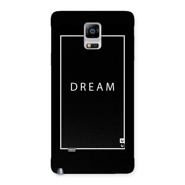 Dream Classic Back Case for Galaxy Note 4