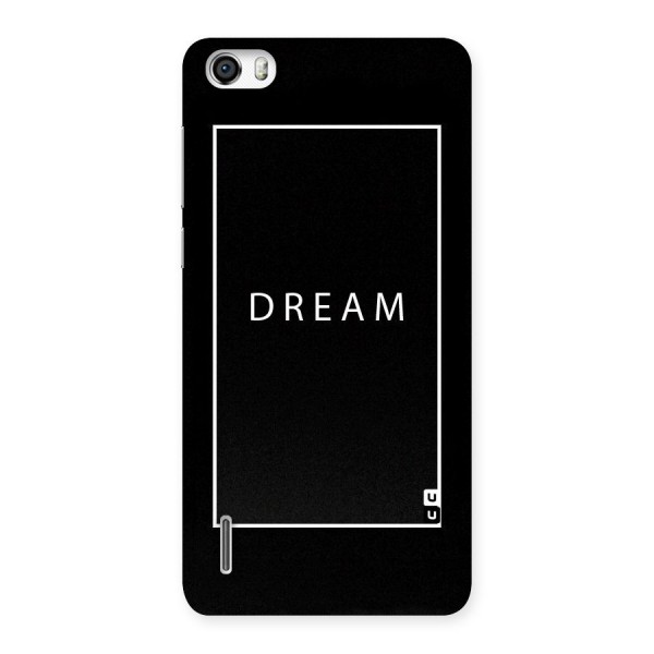 Dream Classic Back Case for Honor 6