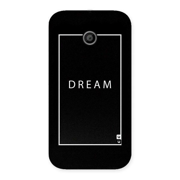 Dream Classic Back Case for Moto E