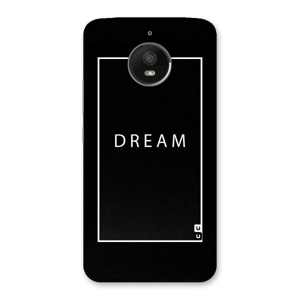 Dream Classic Back Case for Moto E4 Plus