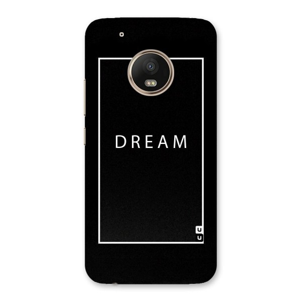 Dream Classic Back Case for Moto G5 Plus