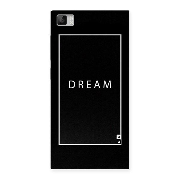 Dream Classic Back Case for Xiaomi Mi3