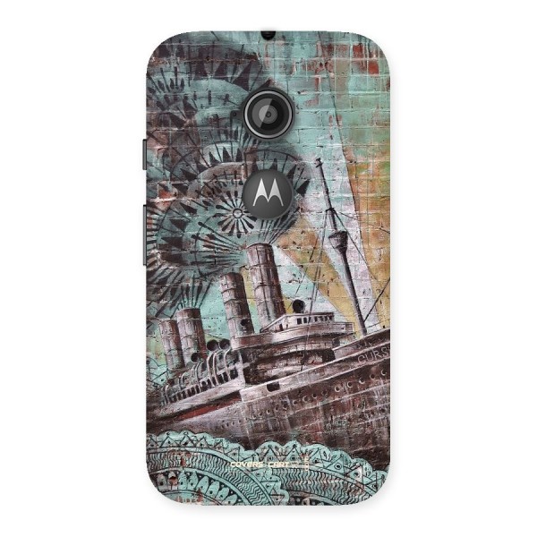 Dream Ship Back Case for Moto E 2nd Gen