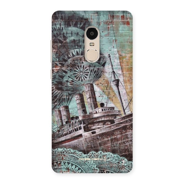 Dream Ship Back Case for Xiaomi Redmi Note 4