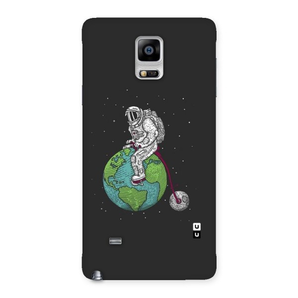 Earth Space Doodle Back Case for Galaxy Note 4