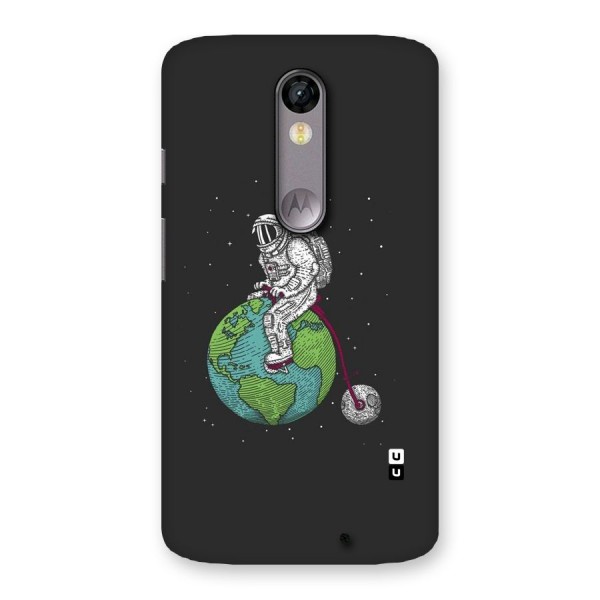 Earth Space Doodle Back Case for Moto X Force