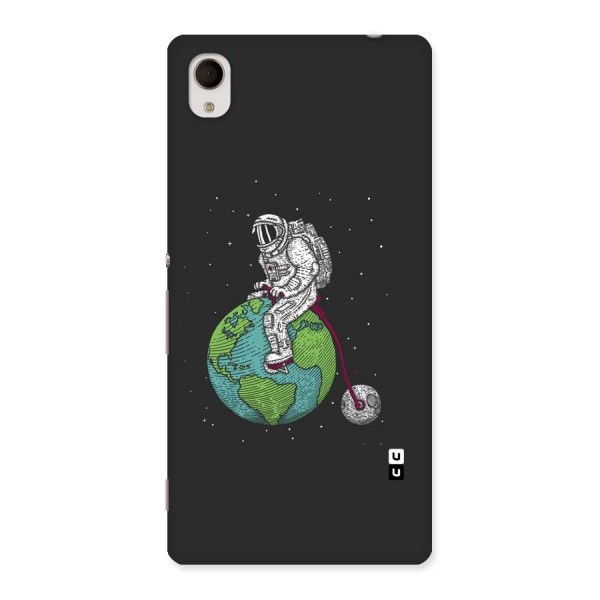 Earth Space Doodle Back Case for Sony Xperia M4