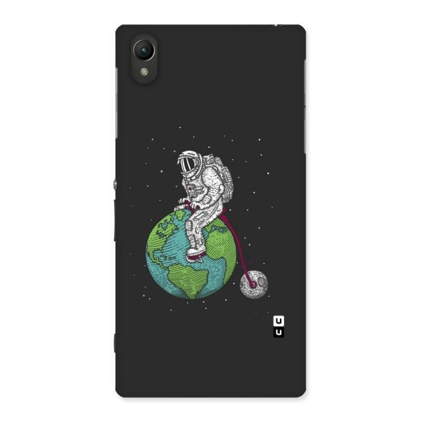 Earth Space Doodle Back Case for Sony Xperia Z1