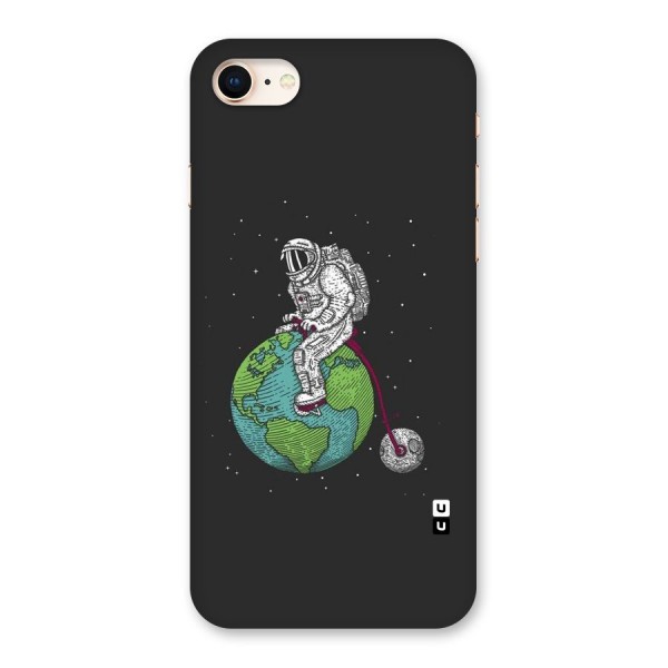 Earth Space Doodle Back Case for iPhone 8