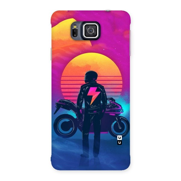 Electric Ride Back Case for Galaxy Alpha