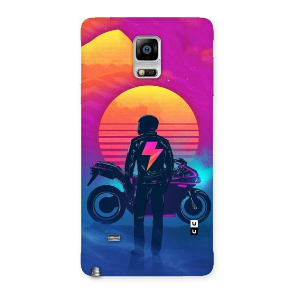 Electric Ride Back Case for Galaxy Note 4